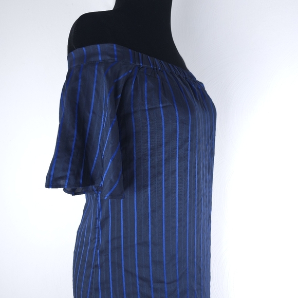 Banana Republic Pinstripe Mini Petite XS NWT - Picture 3 of 7